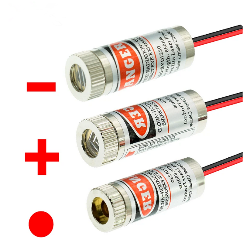 Industrial Laser Line Module - 650nm 5mW Red Point / Line