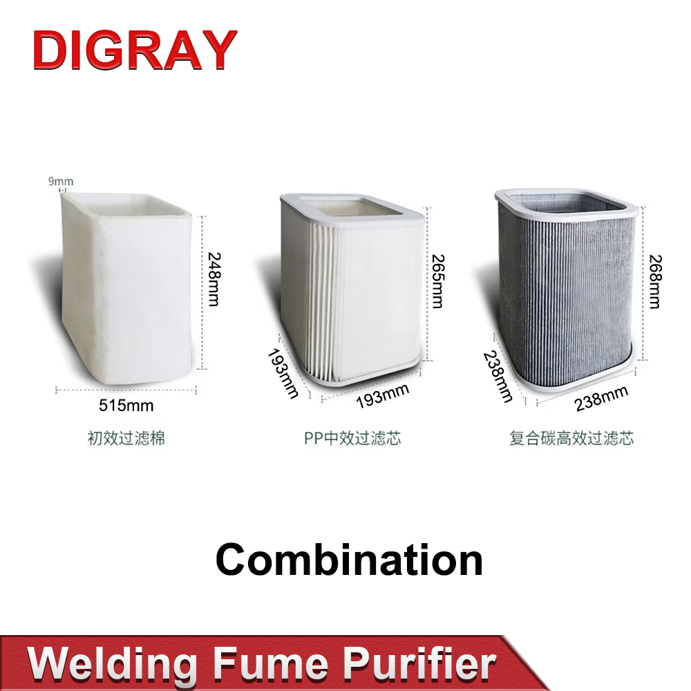 Fume Extractor Laser - DIGRAY Laser Fume Extractor Filter Element
