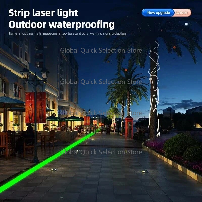 Industrial Laser Line - Industrial Virtual Laser Safety Line Sign