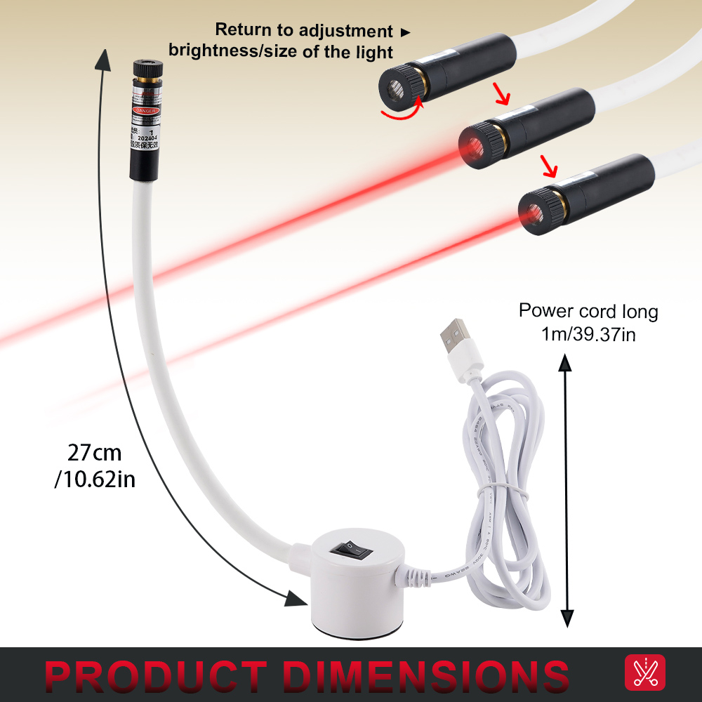 Industrial Laser Technology - USB positioning light Infrared laser dual-purpose