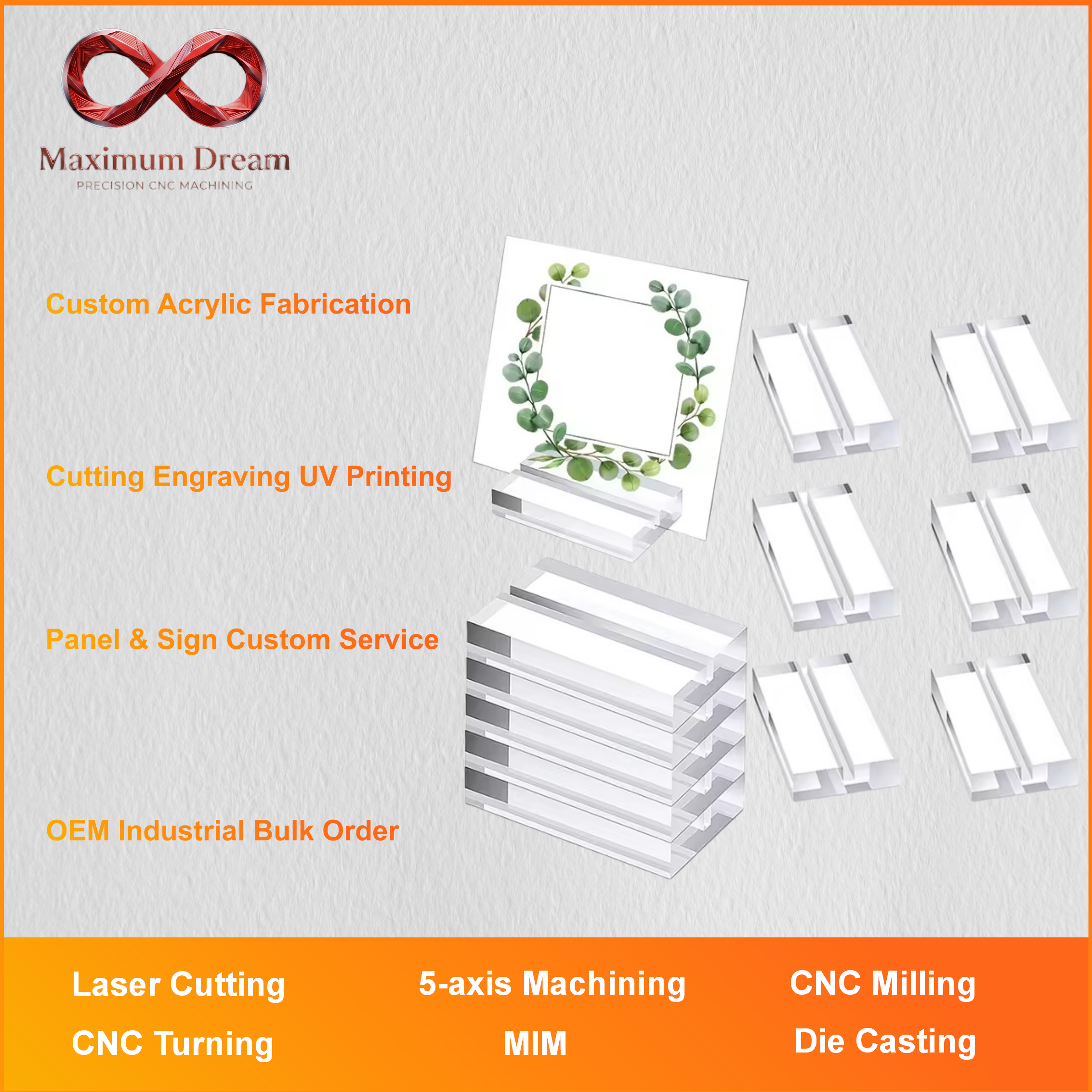 Custom Acrylic Fabrication Las - Industrial Laser Printing ulasan dan harga