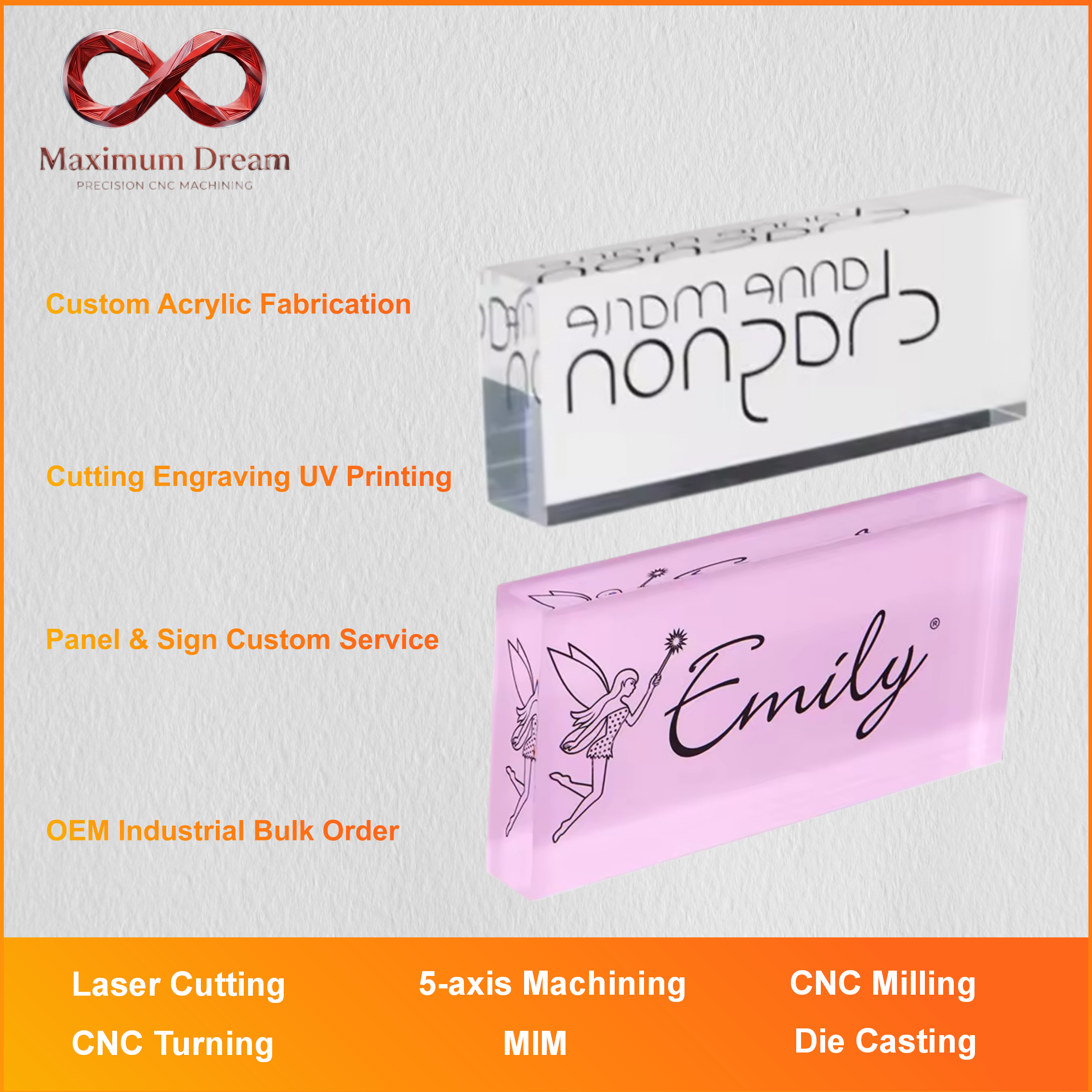 Custom Acrylic Fabrication Las - Industrial Laser Printing ulasan dan harga