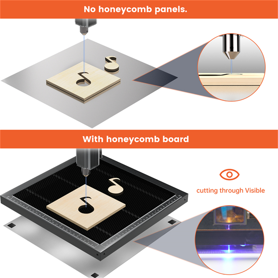 ACMER Honeycomb Panel Laser Wo - Fiber Laser Cutting Machine ulasan dan harga