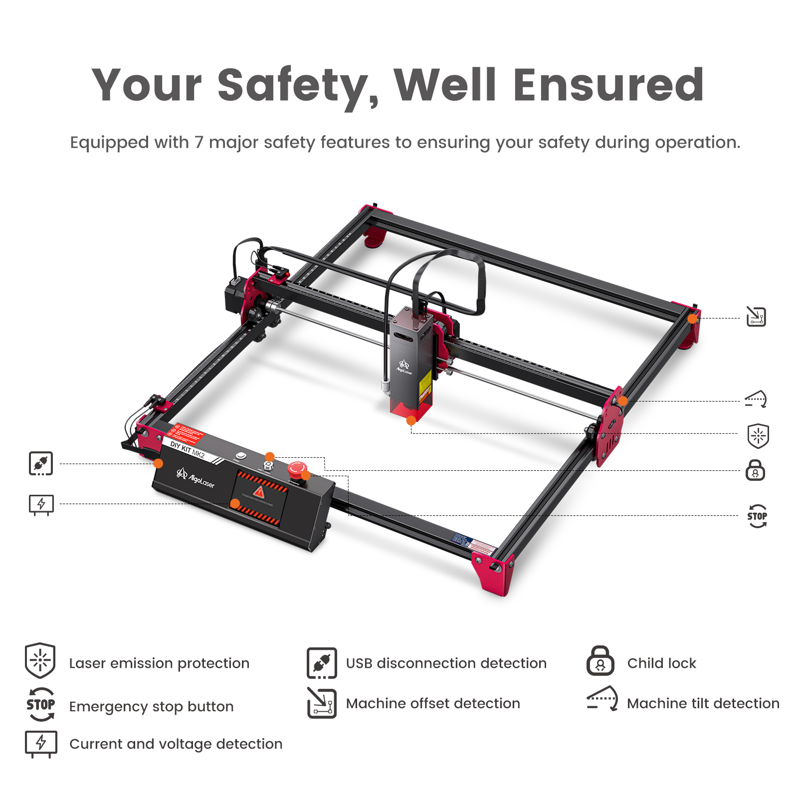 AlgoLaser Laser Engraving Mach - Fiber Laser Cutting Machine ulasan dan harga