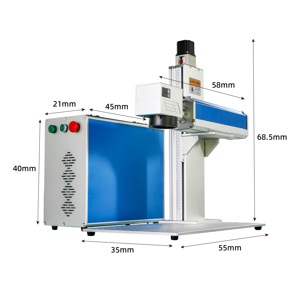 Raycus Fiber Laser Engraver Ma - Industrial Laser Engraver For Metal ulasan dan harga