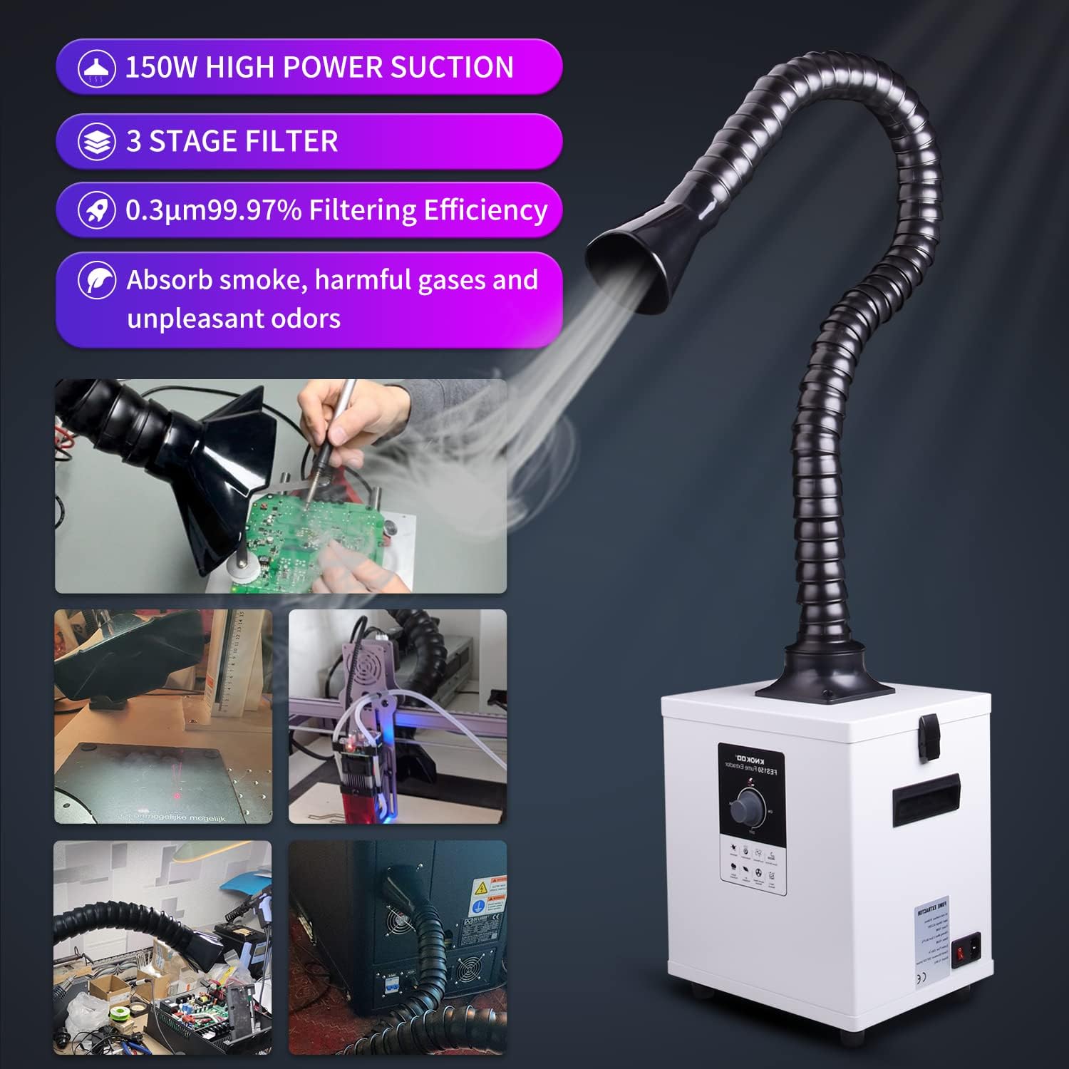 KNOKOO FES150 Industrial Laser - Industrial Laser Printing ulasan dan harga