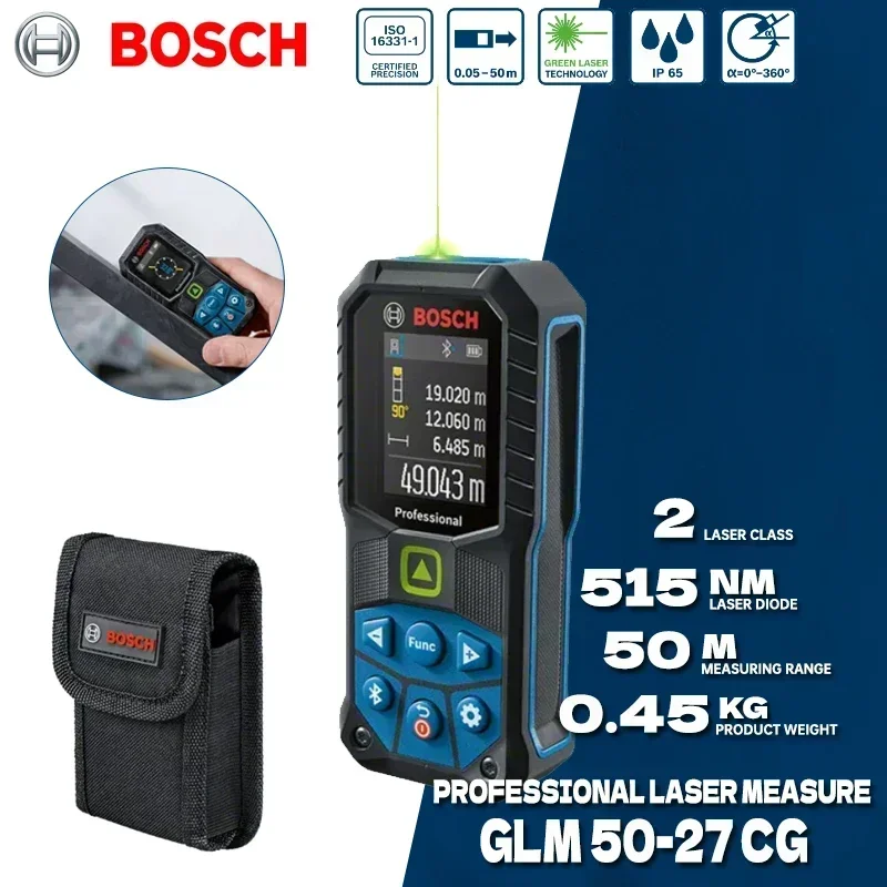 Bosch GLM50-27CG Green Laser M - Industrial Laser Drill ulasan dan harga