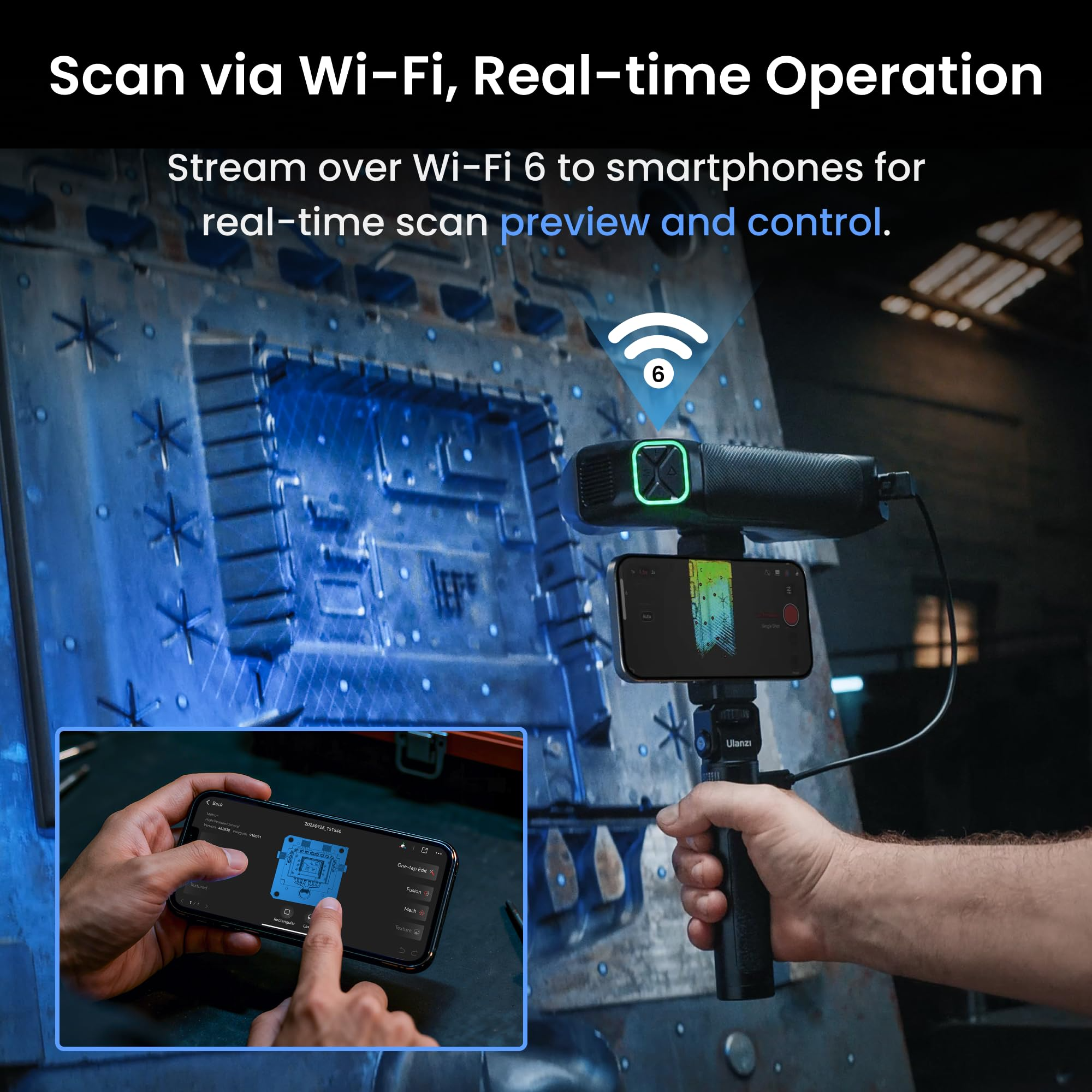 Revopoint MetroY Pro 3D Scanne - Industrial Laser Printing ulasan dan harga