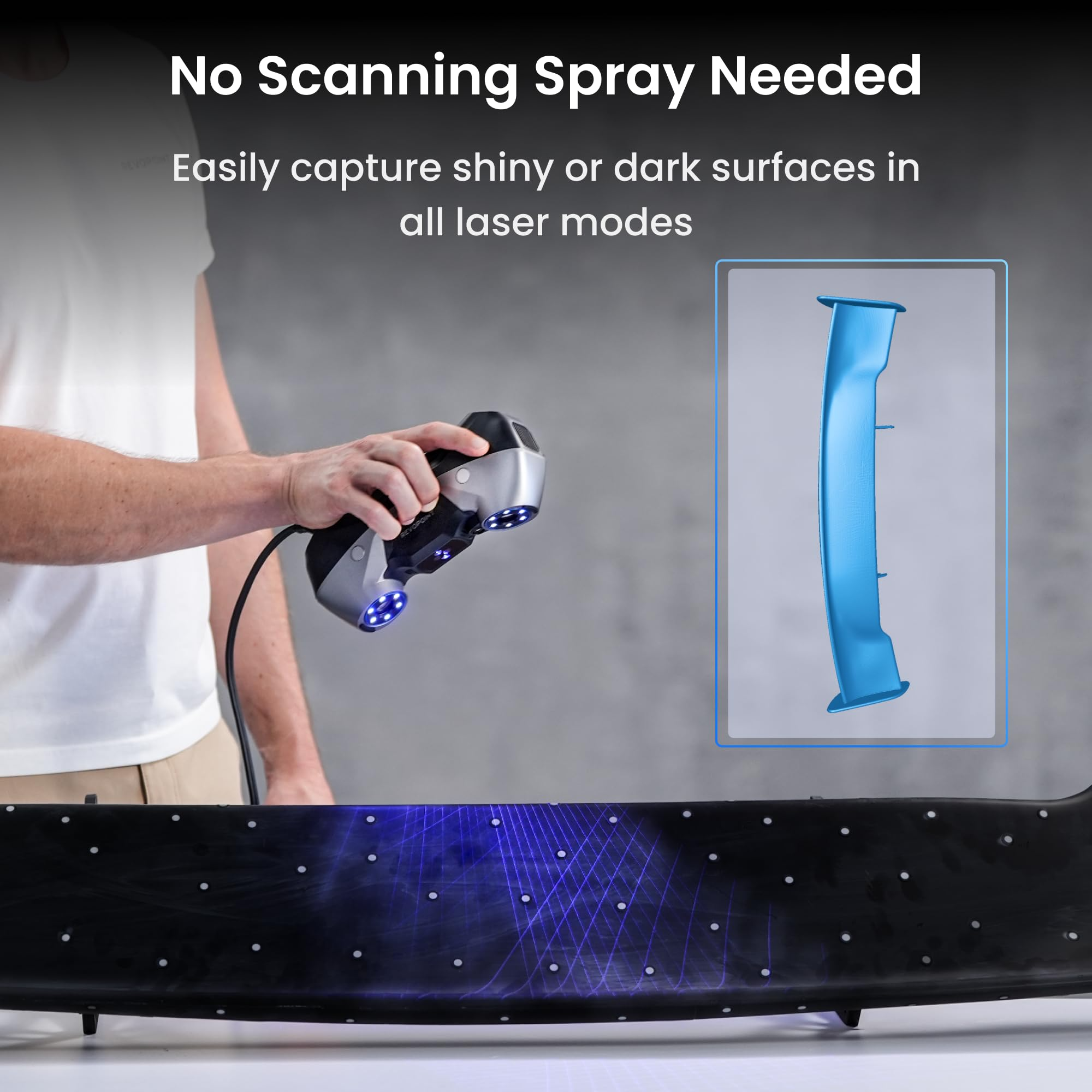 Revopoint MetroY Pro 3D Scanne - Industrial Laser Printing ulasan dan harga