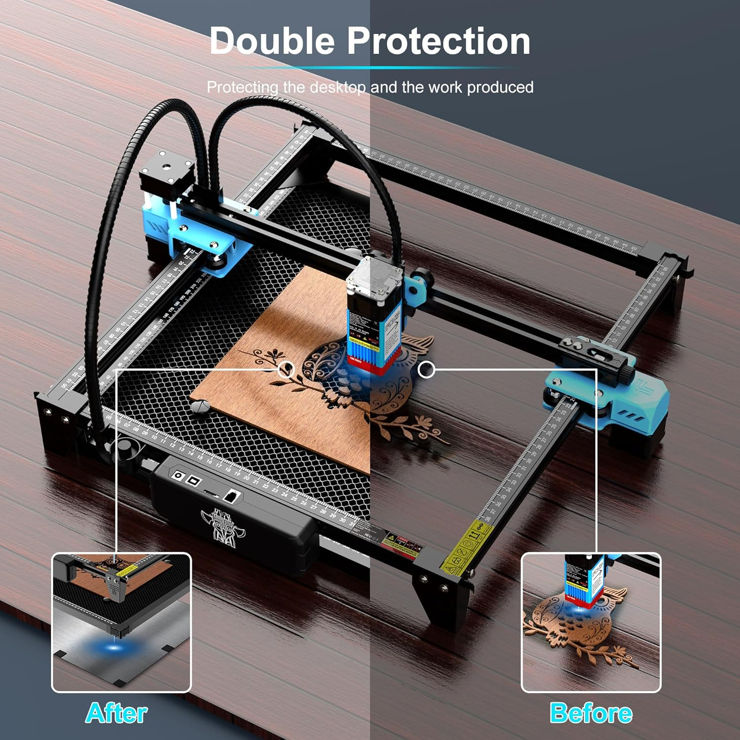 Heavy Duty Honeycomb Metal Tab - Industrial Laser Engraver For Metal ulasan dan harga