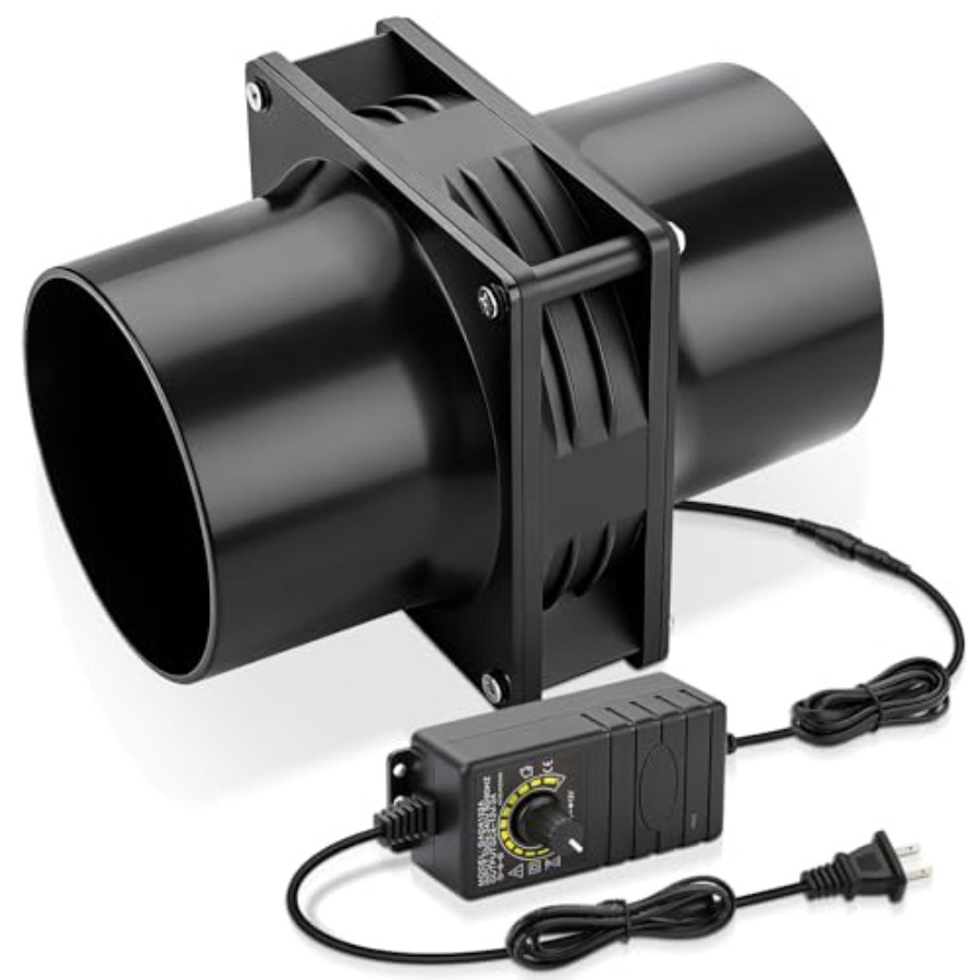 120mm x 38mm 12v Exhaust Fan w - Fume Extractor Laser ulasan dan harga