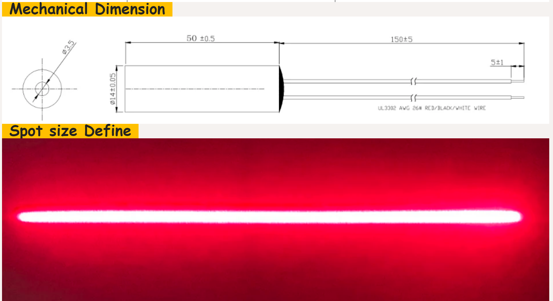 Compact Mini Red Line Laser Di - Industrial Laser Line Module ulasan dan harga