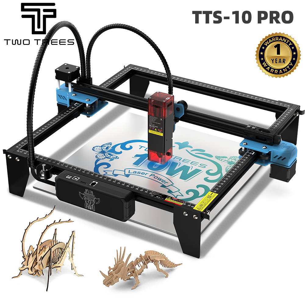 TWOTREES TTS-10 Pro Laser Engr - Industrial Laser Engraver For Metal ulasan dan harga