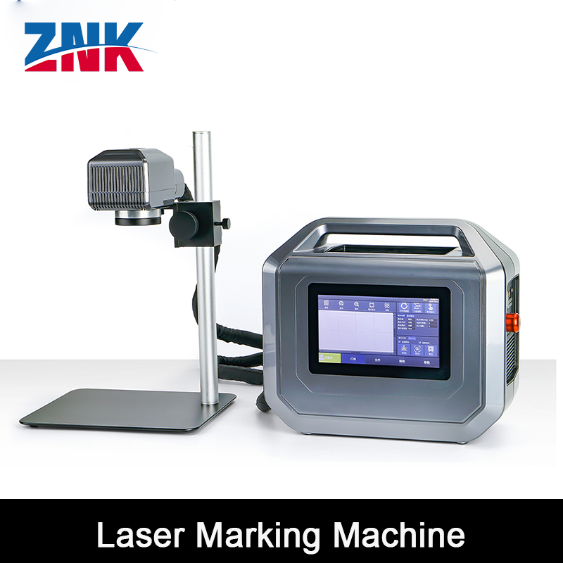 ZNK Portable 20W Mini Fiber La - Industrial Laser Engraver For Metal ulasan dan harga