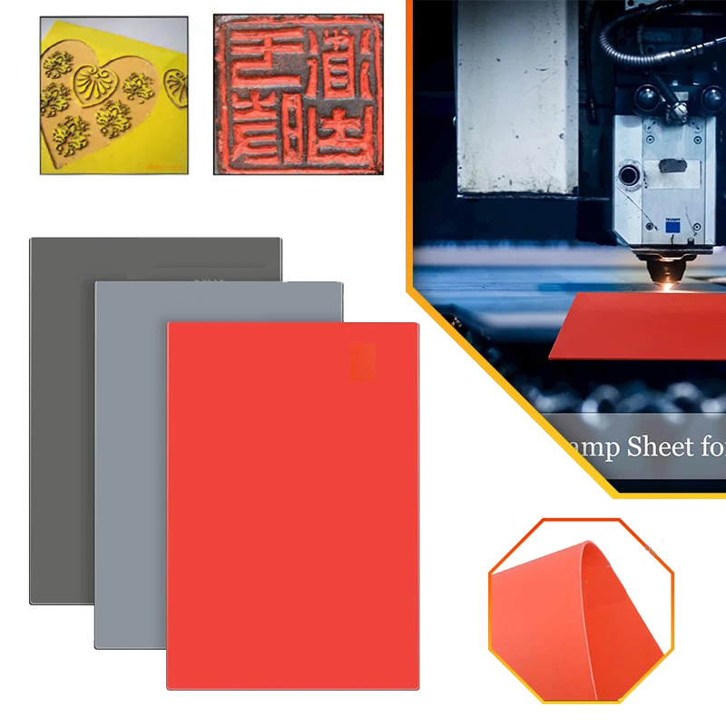 A4 Rubber Mat DIY Laser engrav - Industrial Laser Technology ulasan dan harga