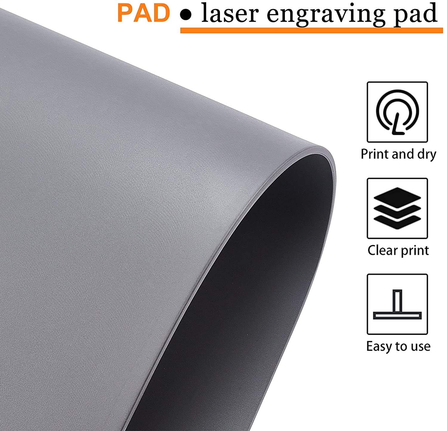 A4 Rubber Mat DIY Laser engrav - Industrial Laser Technology ulasan dan harga