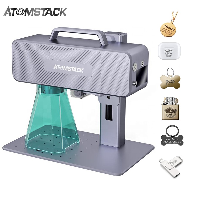 ATOMSTACK M4 Desktop Mini Hand - Industrial Grade Laser Engraver ulasan dan harga